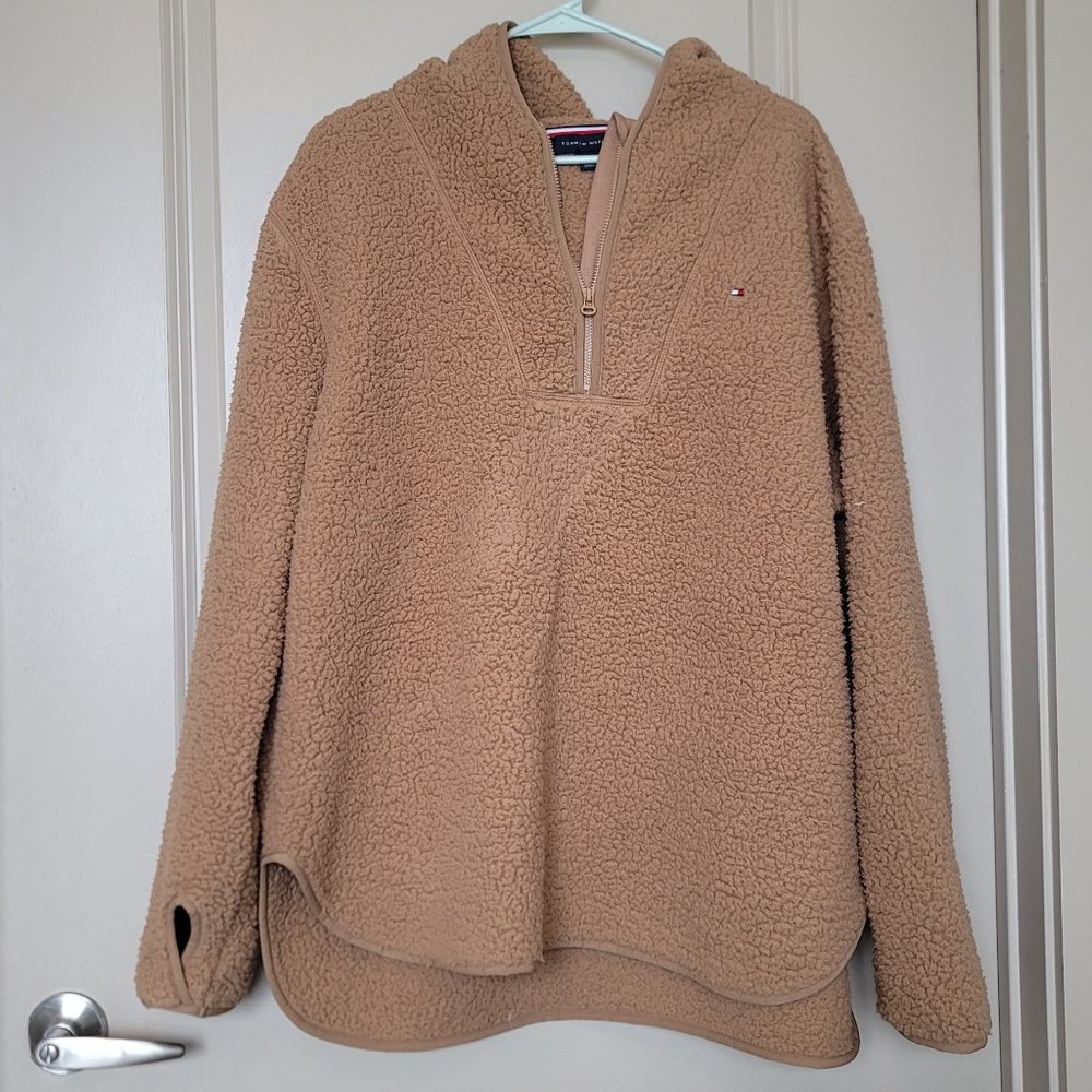 Tommy Hilfigier Hooded Fleece Half Zip